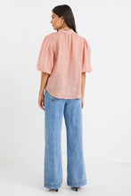 Load image into Gallery viewer, Ivy + Jack Closure Short Sleeve Top - Blush Hyde Boutique
