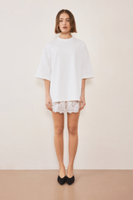 Load image into Gallery viewer, Commonplace Chroma 3/4 Sleeve T-Shirt - White Hyde Boutique
