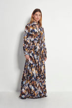 Load image into Gallery viewer, Juliette Hogan Coco Pleat Dress - Amber Dapple Hyde Boutique

