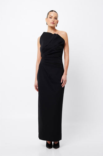 Mossman Common Emotion Midi Dress - Black Hyde Boutique