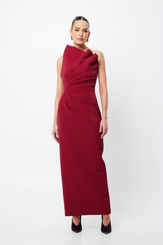 Mossman Common Emotion Midi Dress - Crimson Hyde Boutique