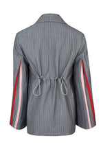 Load image into Gallery viewer, Cooper by Trelise Cooper It&#39;s A Bold Shoulder Jacket - Grey Pinstripe  Hyde Boutique   
