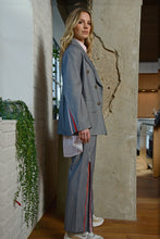 Load image into Gallery viewer, Cooper by Trelise Cooper Zip To Be Square Trouser - Grey Pinstripe  Hyde Boutique   
