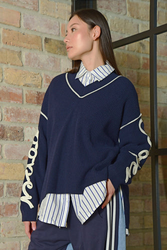 Cooper by Trelise Cooper Rope Me In Jersey - Navy  Hyde Boutique   