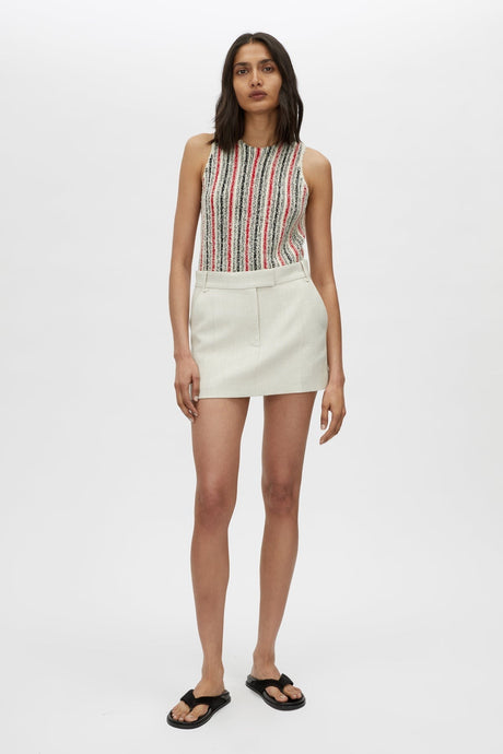 Camilla and Marc Corbett Mini Skirt - Cream Hyde Boutique