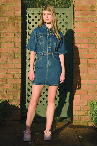 Coop by Trelise Cooper Day Jean Believer Dress - Blue  Hyde Boutique   