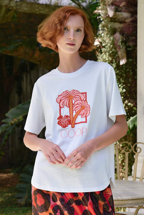 Coop by Trelise Cooper It's Always Sunny T-Shirt - White Hyde Boutique