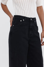 Load image into Gallery viewer, Marle Curve Seam Jean - Black  Hyde Boutique   
