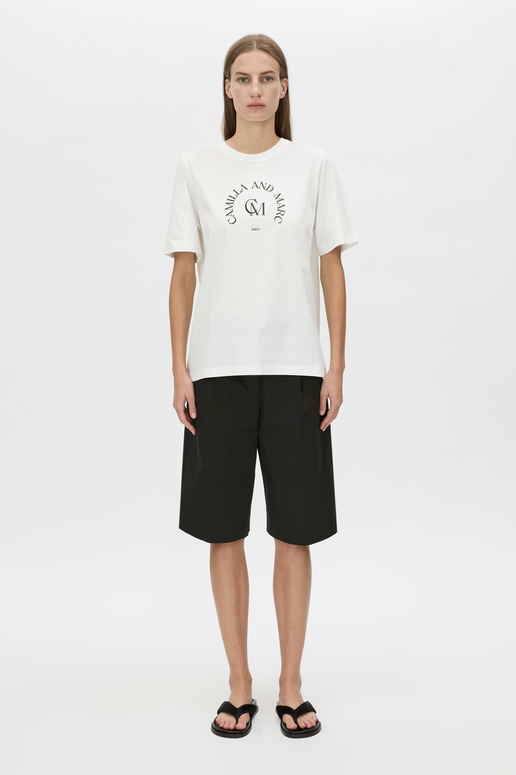 Camilla and Marc Karine Graphic Tee - Soft White