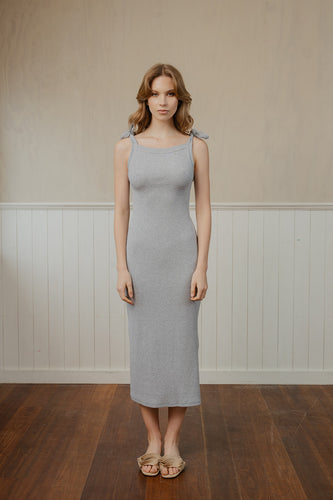 Caitlin Crisp Marsden 2.0 Maxi Dress - Grey Marle  Hyde Boutique   
