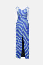 Load image into Gallery viewer, Caitlin Crisp Camille Dress - Candy Blue Stripe  Hyde Boutique   
