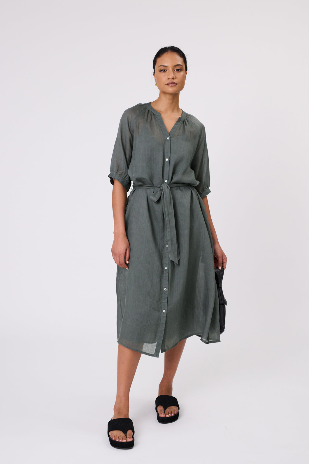 Marlow Cannes Shirt Dress - Cypress Hyde Boutique