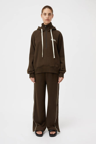 Camilla and Marc Canton Hoodie - Coffee Brown  Hyde Boutique   