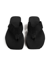 Load image into Gallery viewer, La Tribe Canvas Thong - Black
