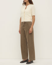 Load image into Gallery viewer, Assembly Label Carina Wool Short Sleeve Cardigan - Cream Apparel > Women > Clothing > Knitwear > Cardigans > Assembly Label Hyde Boutique
