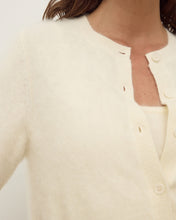 Load image into Gallery viewer, Assembly Label Carina Wool Short Sleeve Cardigan - Cream Apparel > Women > Clothing > Knitwear > Cardigans > Assembly Label Hyde Boutique
