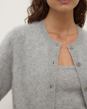 Load image into Gallery viewer, Assembly Label Carina Wool Short Sleeve Cardigan - Grey Marle Apparel > Women > Clothing > Knitwear > Cardigans > Assembly Label Hyde Boutique

