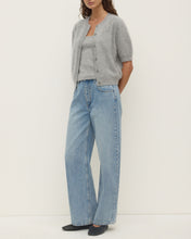 Load image into Gallery viewer, Assembly Label Carina Wool Short Sleeve Cardigan - Grey Marle Apparel > Women > Clothing > Knitwear > Cardigans > Assembly Label Hyde Boutique
