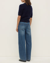 Load image into Gallery viewer, Assembly Label Carina Wool Short Sleeve Cardigan - True Navy Apparel > Women > Clothing > Knitwear > Cardigans > Assembly Label Hyde Boutique
