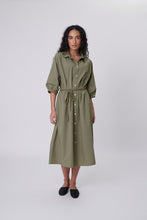 Load image into Gallery viewer, Marlow Cascade Shirt Dress - Laurel Hyde Boutique
