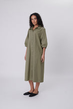 Load image into Gallery viewer, Marlow Cascade Shirt Dress - Laurel Hyde Boutique

