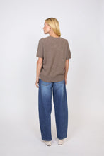 Load image into Gallery viewer, Marlow Luxe Cashmere Tee - Hazelnut Hyde Boutique
