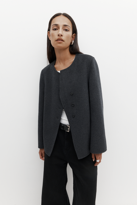 Rebe Coco Jacket - Charcoal | PRE ORDER Arriving June Hyde Boutique