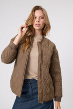 Load image into Gallery viewer, Marlow Colorado Quilted Jacket - Mocha Hyde Boutique
