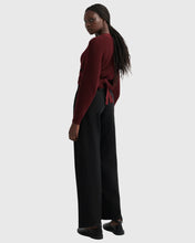 Load image into Gallery viewer, Kowtow Composure Cardigan - Maroon Apparel > Women > Clothing > Knitwear > Cardigans > Kowtow Hyde Boutique
