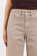 Load image into Gallery viewer, Stories be Told Idolise Taupe Stretch Soft Barrel Jean Arriving Friday
