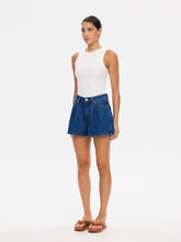 Load image into Gallery viewer, Kivari Monroe Denim Short - Indigo Blue
