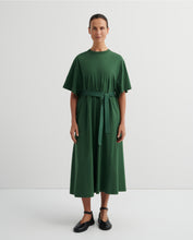 Load image into Gallery viewer, Kowtow Shadow Dress - Forest Apparel > Women > Clothing > Dresses > Midi Dresses > Kowtow Hyde Boutique
