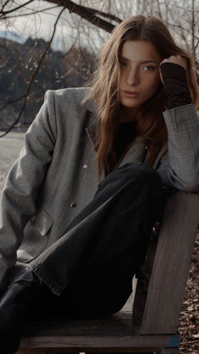 Rebe Bianca Jacket - Houndstooth Hyde Boutique