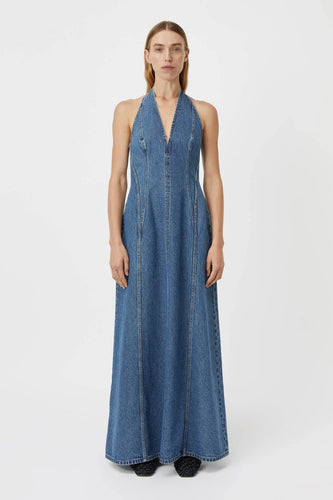 Camilla and Marc Cascadia Denim Dress - Classic Blue  Hyde Boutique   