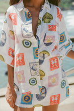 Load image into Gallery viewer, Palm Noosa Mirage Shirt - Holiday Stamp  Hyde Boutique   
