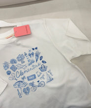Load image into Gallery viewer, Clementine Hamptons Tee - White
