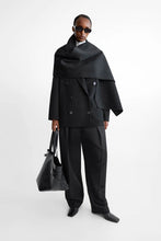Load image into Gallery viewer, Camilla and Marc Memoria Coat With Scarf - Black Apparel > Women > Clothing > Outerwear > Coats > Camilla and Marc Hyde Boutique

