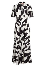 Load image into Gallery viewer, Cooper By Trelise Cooper Good To Go Dress - Black Geometric
