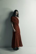 Load image into Gallery viewer, Harris Tapper Lucille Dress - Burgundy Hyde Boutique
