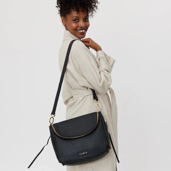 SABEN Frankie Shoulder Bag - Black