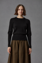Load image into Gallery viewer, Standard Issue Merino Long Rib Sweater - Black Apparel > Women > Clothing > Knitwear > Sweaters > Standard Issue Hyde Boutique

