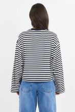 Load image into Gallery viewer, Stories Be Told Unite Stripe Long Sleeve - Black Arriving Friday
