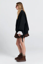 Load image into Gallery viewer, Karen Walker Fraternity Sweatshirt - Black
