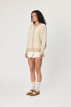 Load image into Gallery viewer, Remain Merino Tali Cardigan - Latte Stripe Hyde Boutique
