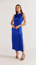 Load image into Gallery viewer, Staple the Label Dusk Midi Dress- Cobalt  Mrs Hyde Boutique   
