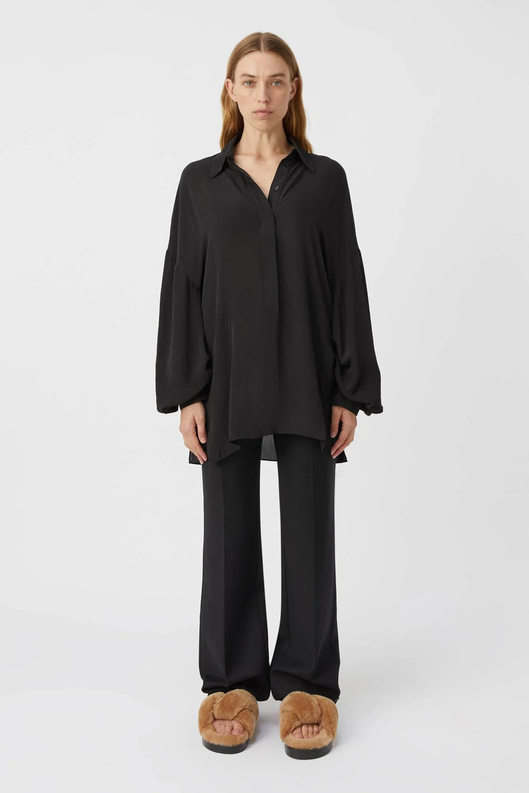 Camilla and Marc Lura Shirt - Black  Hyde Boutique   