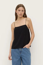 Load image into Gallery viewer, Assembly Label Aime Silk Tank - Black
