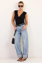 Load image into Gallery viewer, Among The Brave Emerge Blue Turn Up Long Jeans - Washed Out Blue Arriving Saturday

