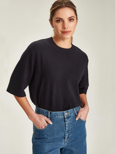 Sills + Co Mackenna Tee - Navy Hyde Boutique