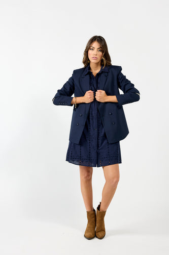 Drama the Label Brianna Blazer - Ink  Hyde Boutique   